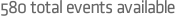 580 eventi inseriti